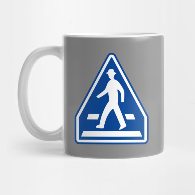 Japanese Pedestrian Crossing Sign by MrK Shirts